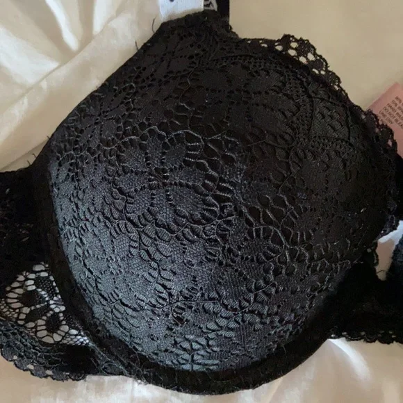 Juicy Couture Black Lace Bra 34B - Picture 2 of 6